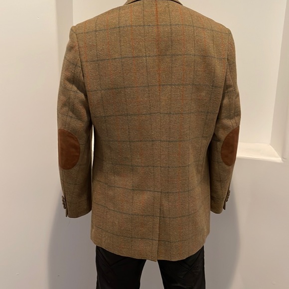 William Hunter Saville Row Vintage Men’s Blazer Sport Coat Jacket Plaid Size 42 - Picture 10 of 14